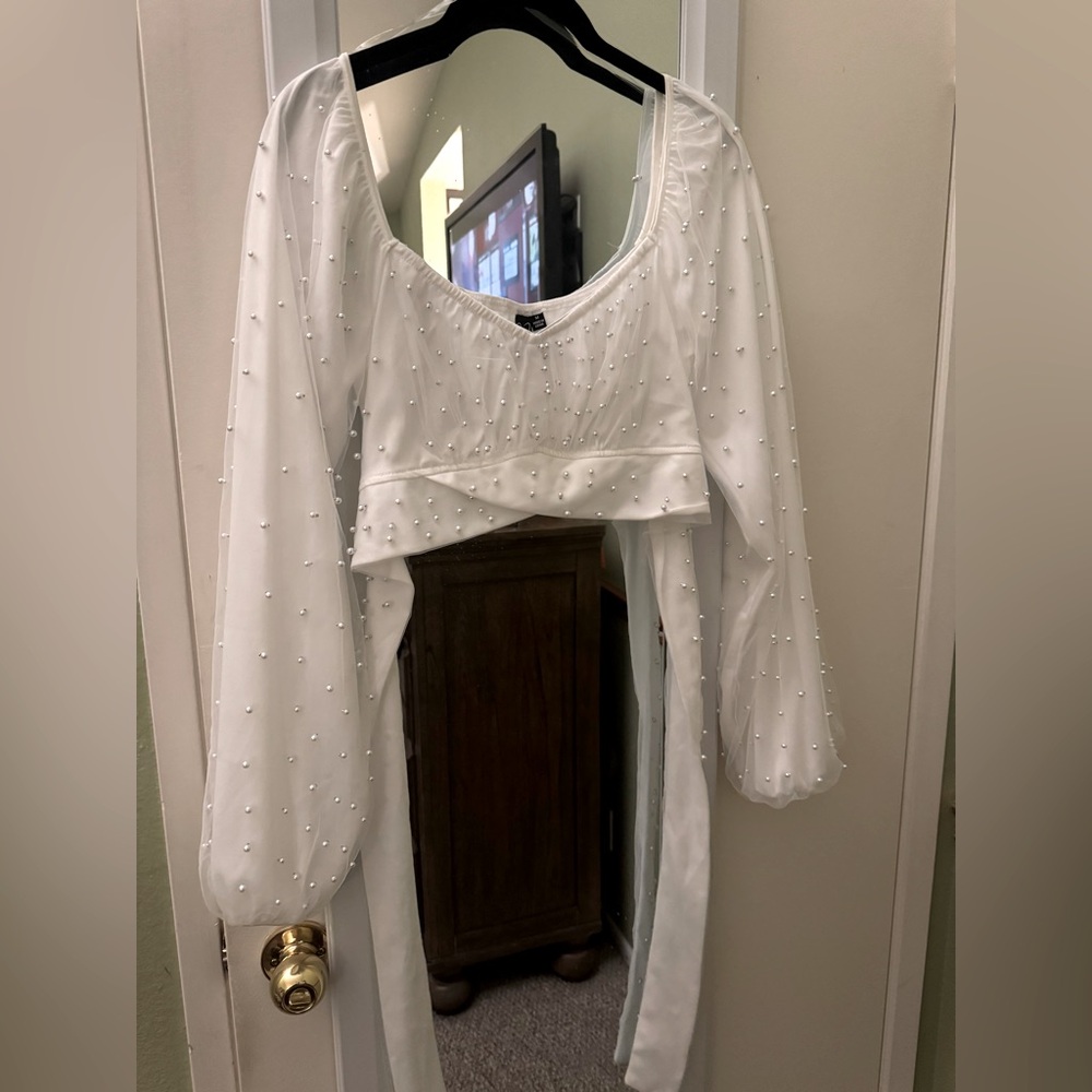 Windsor women/girl pearl blouse